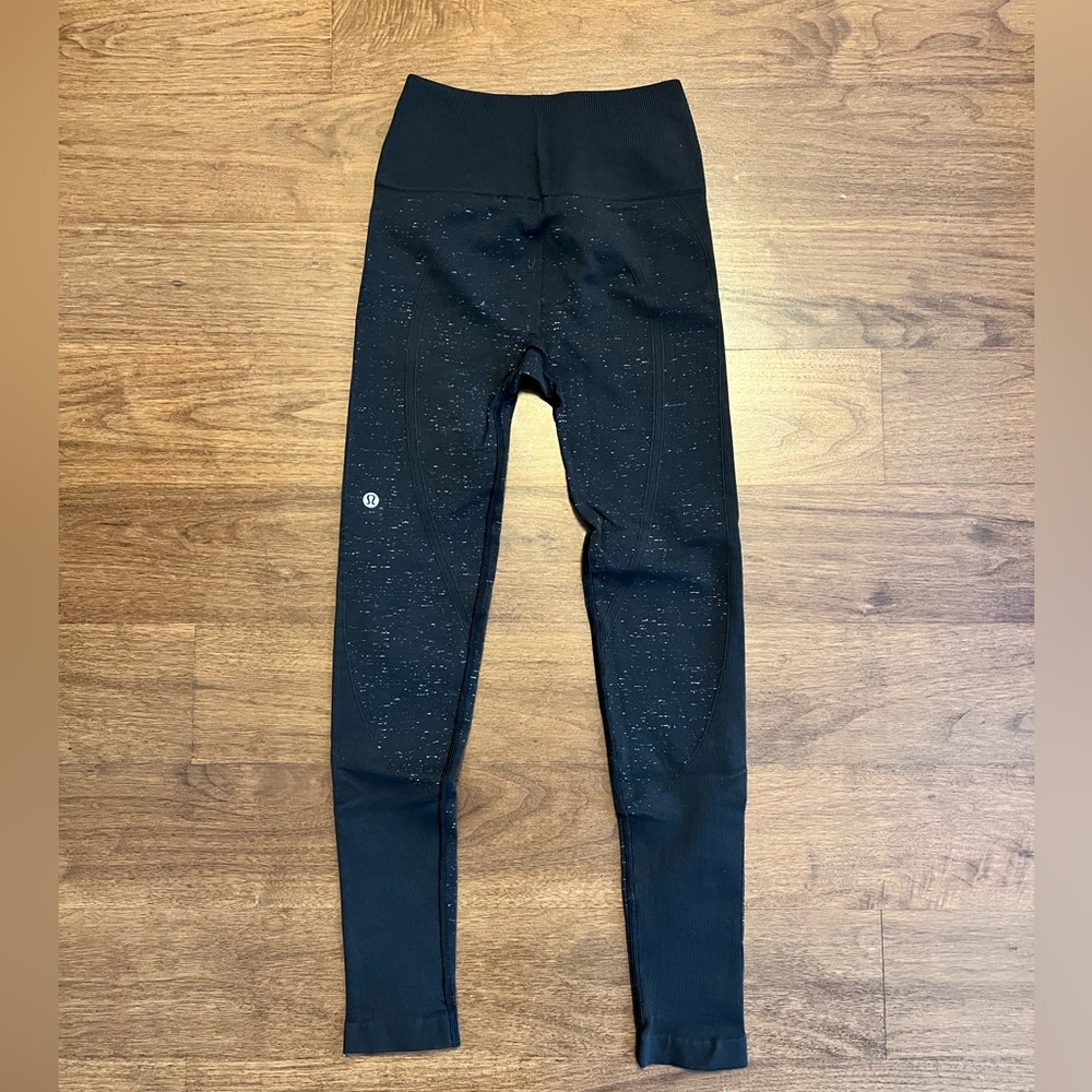Lululemon Black Leggings 25” - Size 4